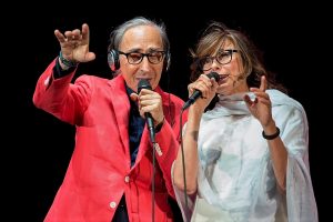 Franto Battiato e Alice al secolo Carla Bissi