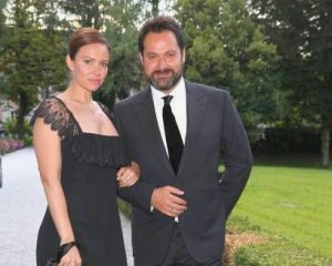 Ildar Abdrazakov con la moglie Marika Abdrazakova