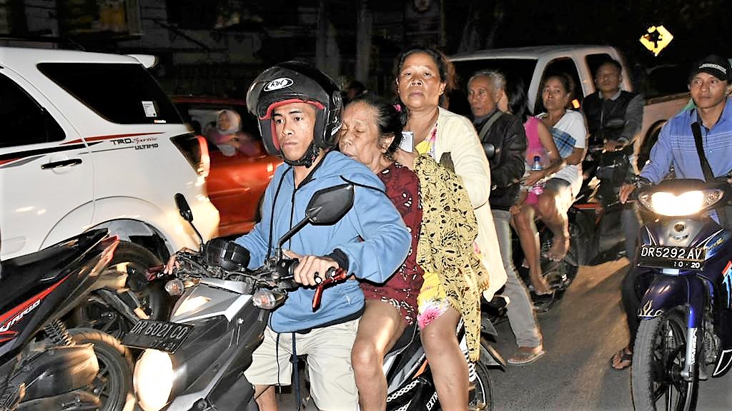 terremoto nell'isola di Lombokindonesia