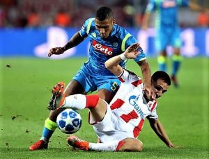 UEFA Champions League Red Star vs Napoli