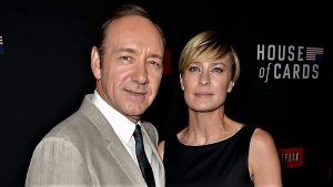 Robin Wright e Kevin Spacey