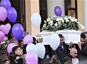 A Cisterna di Latina i funerali di Desirée Mariottini