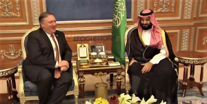 Pompeo incontra il principe Mohammed bin Salman