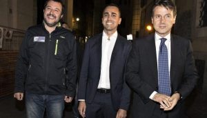 Governo: cena Conte-Di Maio-Salvini in ristorante in centro