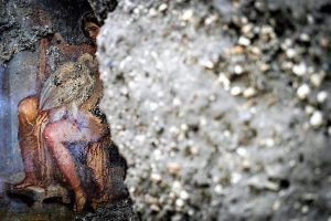 Nuove scoperte a Pompei: affresco di Leda e il cigno