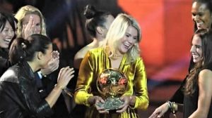 Ada Hegerberg, calciatrice norvegese che ha vinto il Pallone d'oro femminile,