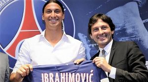 Ibrahimovic e Leonardo