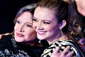 Il toccante omaggio di Billie Lourd alla mamma Carrie Fisher