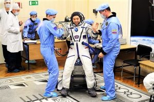 TOPSHOT-KAZAKHSTAN-RUSSIA-US-CANADA-SPACE-ISS