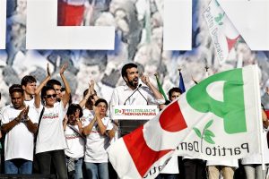 Demonstration staged by the Democratic Party in Rome