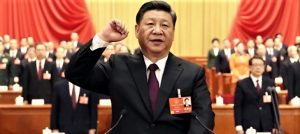 presidente Xi Jinping tenuto nella Grande sala del popolo