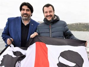 Christian Solinas e Matteo Salvini