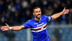 Fabio Quagliarella, attaccante della Sampdoria