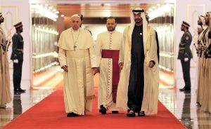 Papa Francesco negli Emirati Arabi Uniti