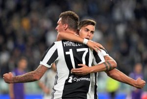 Paulo Dybala e Mario Mandzukic