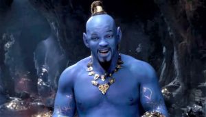 Will Smith diventa blu, è lui il nuovo Genio di Aladdin