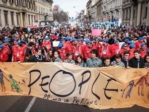 A Milano la grande marcia contro il razzismo