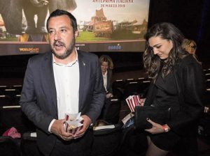 Matteo Salvini Francesca Verdini