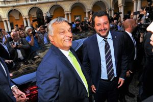 Incontro Matteo Salvini e Viktor Orban , in Prefettura