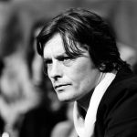 Alain Delon, French actor. About 1980