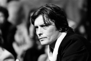 Alain Delon, French actor. About 1980