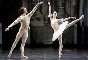 Alina Cojocaru and Sergei Polunin