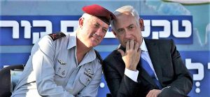 Benny Gantz e Benjamin Netanyahu (2)