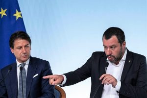 Giuseppe Conte e Matteo Salvini