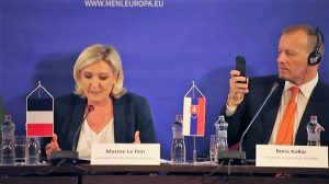 Europee, Marine Le Pen dal leader dell'estrema destra slovacco