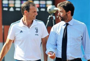 Massimiliano Allegri e Andrea Agnelli