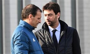 Massimiliano Allegri e Andrea Agnelli