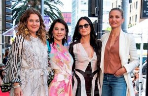 Reunion delle Charlie's Angels per la stella a Lucy Liu