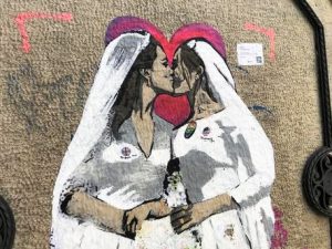 Gay: a Milano murales Tvboy, Royal Kiss tra Kate e Meghan