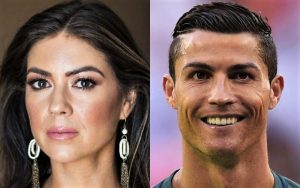 La modella Katheryn Mayorga e Cristiano-Ronaldo