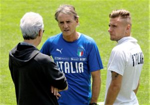 Coverciano, primo giorno di ritiro per la Nazionale di Roberto Mancini