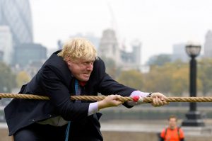 Boris Johnson Launches Poppy Day With An Armed Forces Tug Of War