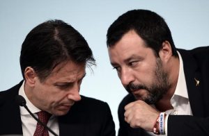 Giuseppe Conte e Matteo Salvini