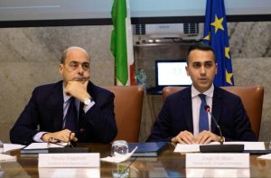 Nicola Zingaretti e Luigi Di Maio