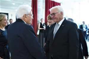 Mattarella con Steinmeier