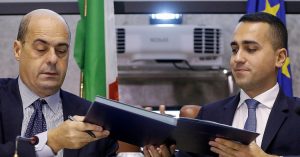 Nicola Zingaretti e Luigi Di Maio