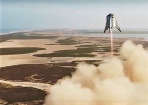 Primo volo della Starhopper di SpaceX