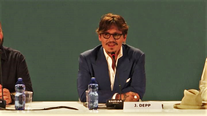 Depp a Venezia