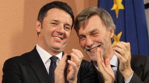 Matteo Renzi e Graziano Delrio