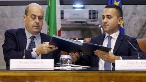 Nicola Zingaretti e Luigi Di Maio