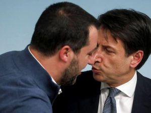 Matteo Salvini e Giuseppe Conte