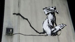 Ratto rubato di Bansky