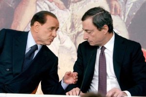 Silvio Berlusconi e Mario Draghi