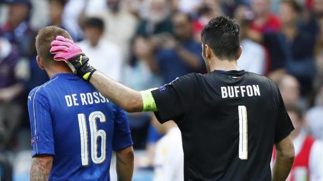 Si pensa a un ritorno Buffon-De Rossi in nazionale