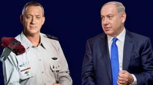 Benny Gantz e Benjamin Netanyahu