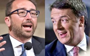 Alfonso Bonafede e Matteo Renzi